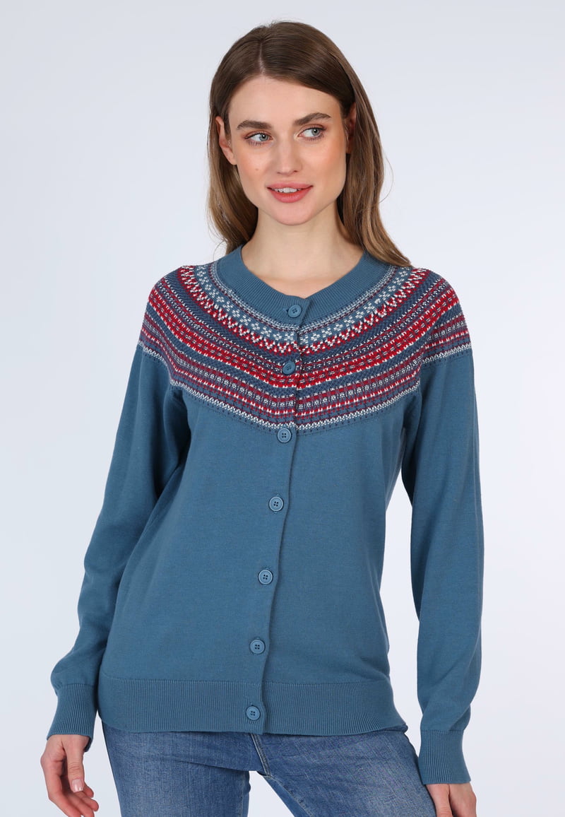 Strickjacke Toana  - denim