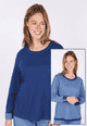 Wendepullover Kariana  - indigo