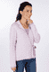 Strickjacke Trudy Nordic  - pansy