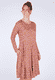 Kleid Majh - cerise