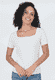 T-Shirt Danielle - ivory