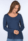 Langarmshirt Philia - navy