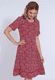 Kleid Stina - burgundy