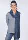 Strickschal Safira solid  - navy