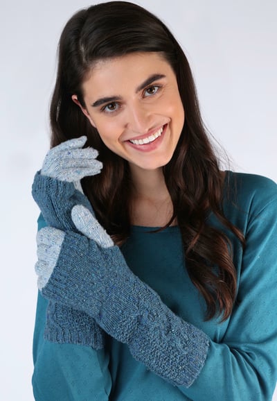 Handschuhe Liebella solid - lake