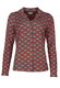 Bluse Celeste retro flower - purple