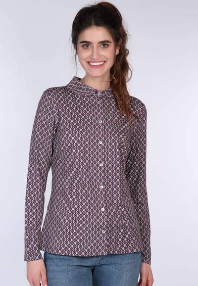 Bluse Eltje - plum