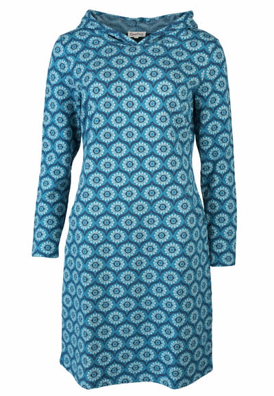 Kleid Tirillunas sunflower - ocean