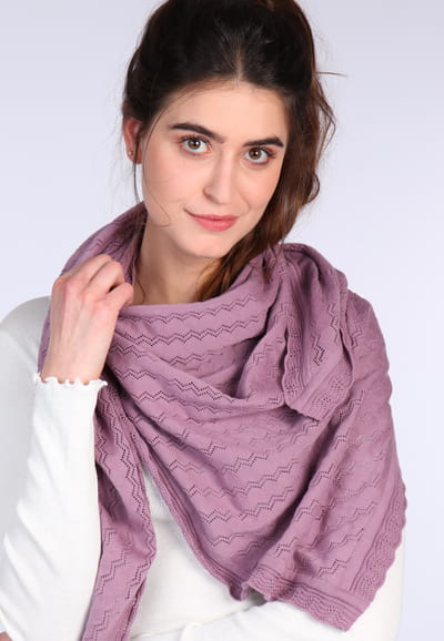 Dreieckstuch Lisa - lavender