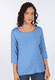 3/4-Arm-Shirt Mabel  - delfter
