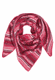 Dreieckstuch Elisabeth Crazy - rubin