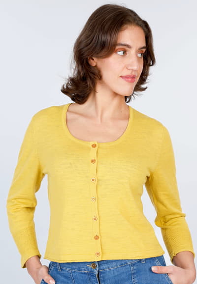 Strickjacke Lisella - sunflower