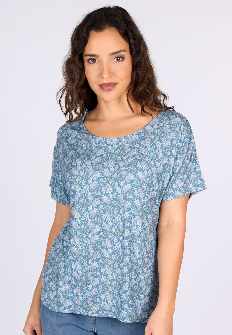 T-Shirt Betzi anemone  - delfter