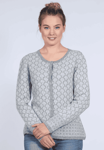 Strickjacke Yelena - grey