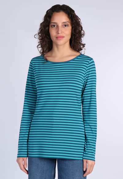 Langarmshirt Amandine - sapphire