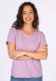 T-Shirt Betzi linen  - pansy