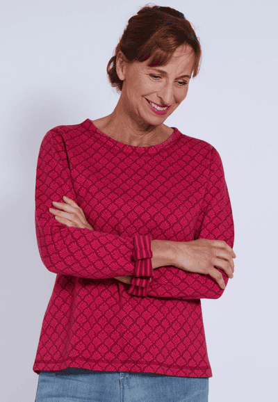 Sweater Karia - burgundy 