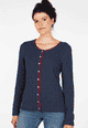 Strickjacke Riani - navy