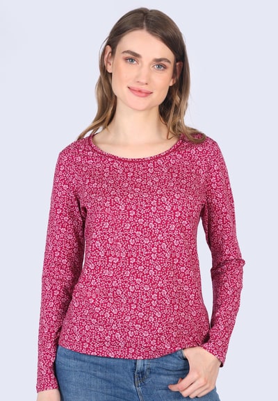 Shirt Hanni autumn bloom - purple