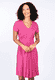 Kleid Sylvelia - raspberry