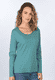 Langarmshirt Sandra  - bottle green