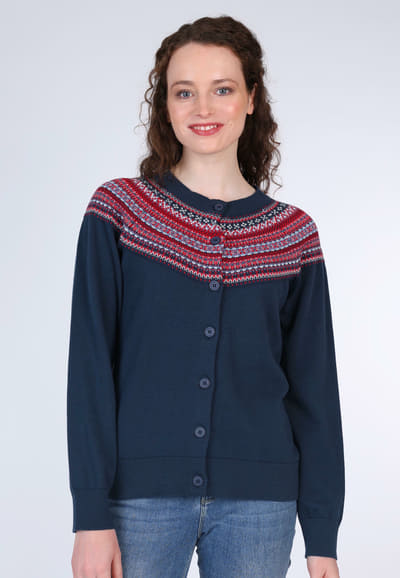 Strickjacke Toana  - navy