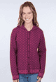 Strickjacke Katleena  - deep purple