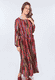 Kleid Taleah - deep purple