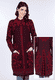 Strickmantel Maite  - plum