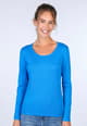 Langarmshirt Malin - lapis