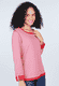 Wendepullover Kariella - rubin