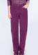 Cordhose Goncke minicord  - deep purple
