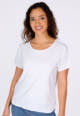 T-Shirt Betzi linen  - white
