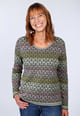 Strickpullover Josefine shade - thyme