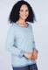 Wendepullover Kariella - swedish blue
