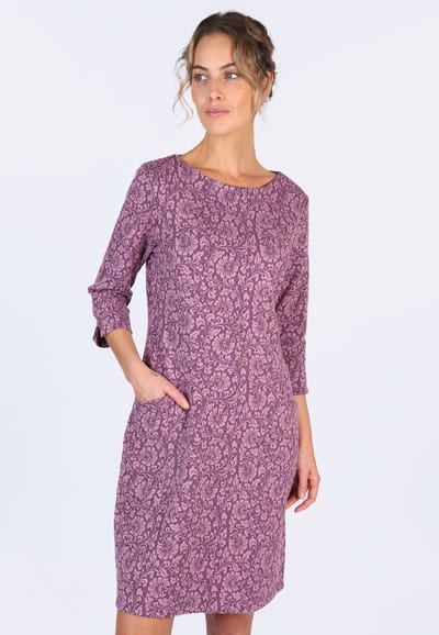 Kleid Madita  - plum