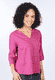 Bluse Emine - raspberry