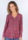 Bluse Irmeli - plum