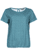 T-Shirt Linde - blue pearl