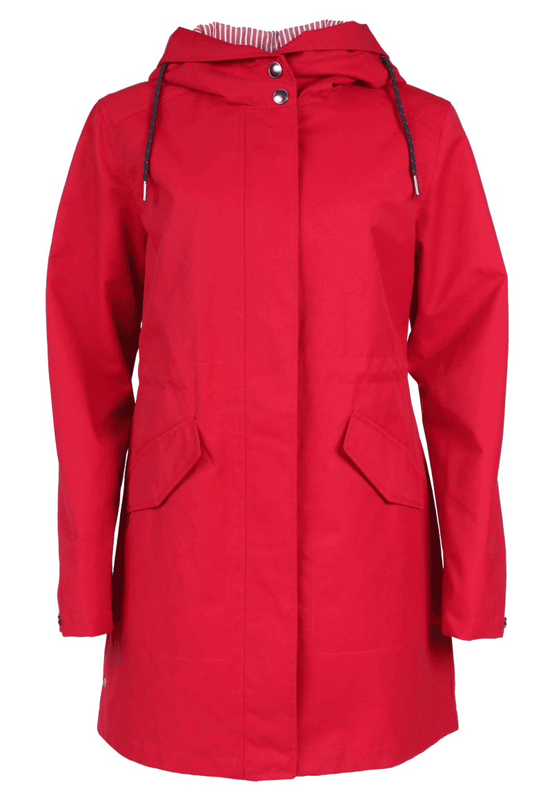 Ladies red coat outlet next