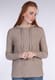 Strickhoodie Candela - oyster