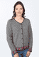Strickjacke Hedie  - ebony