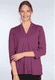 3/4-Arm-Shirt Lilitha - plum