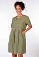 Leinenkleid Rabea - olive