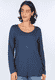 Langarmshirt Belinga - navy