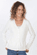 Strickjacke Lindara solid - ivory