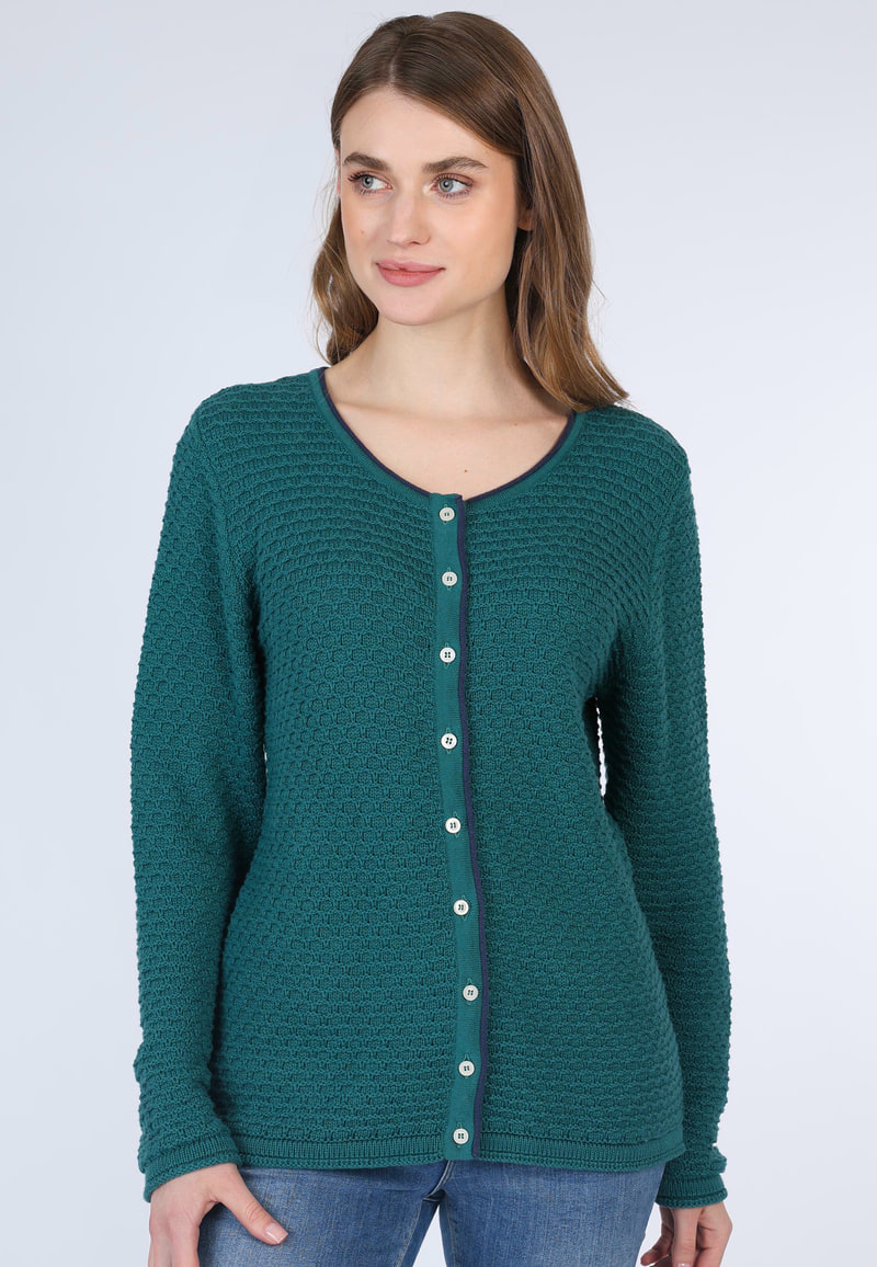 Strickjacke Riani  - bottle green