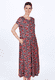 Kleid Masalita oriental - ebony