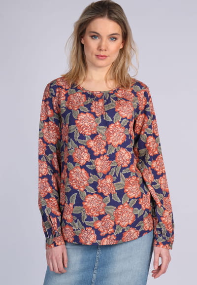 Bluse Aril - navy