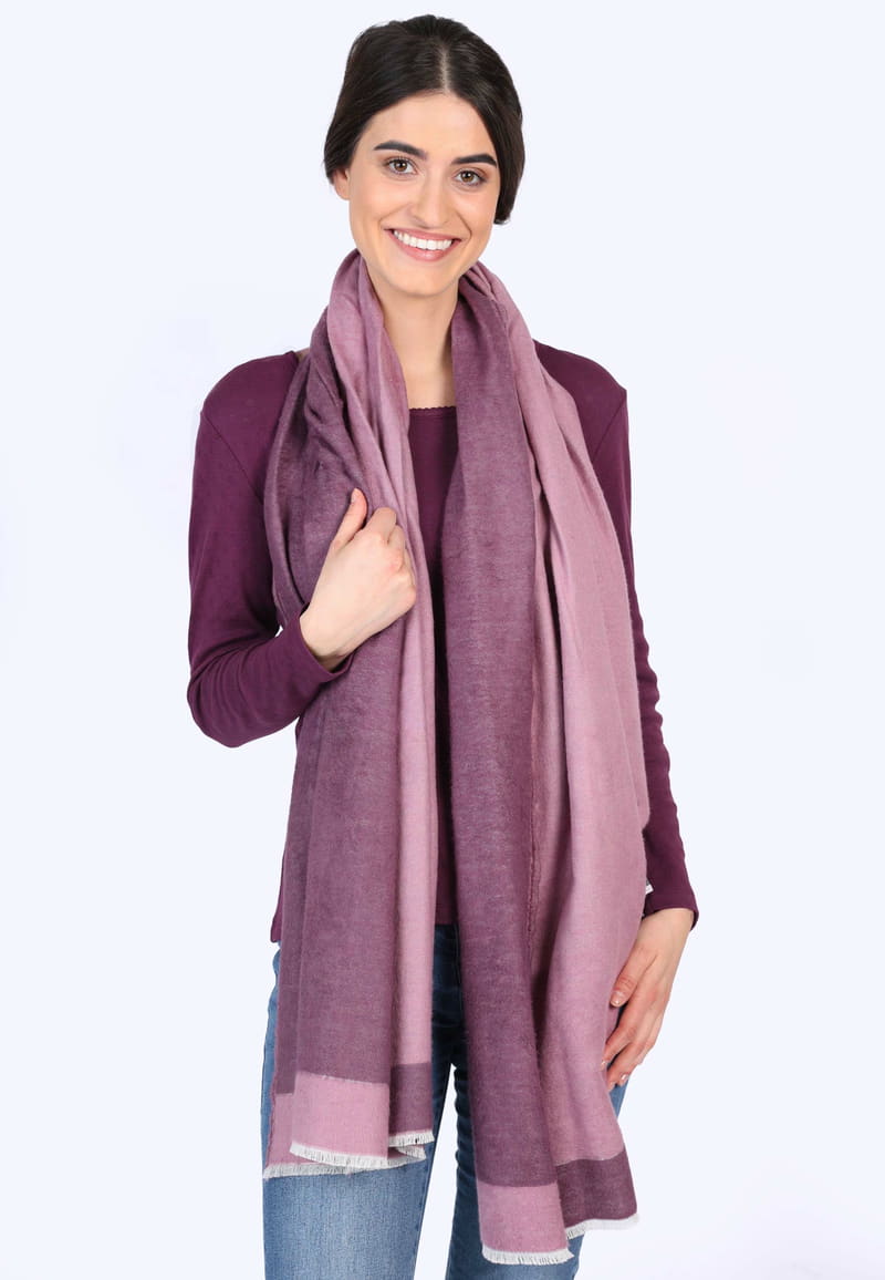 Schal Bicci  - plum